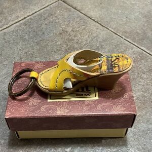 Sofft Yellow Mini Wedge Key Holder